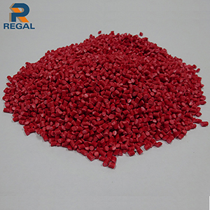 Red PVC compound